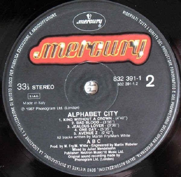ABC - Alphabet City | Mercury (832 391-1) - 4 ABC - Alphabet City | Mercury (832 391-1) - 4