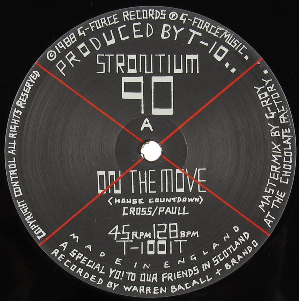 Strontium 90 - On The Move | G-Force Records (T-1001T) - main