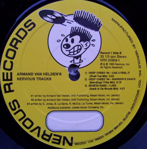 Armand Van Helden - Nervous Tracks: Vol 1/5 | Nervous Records (NRV 20359-1) - 4