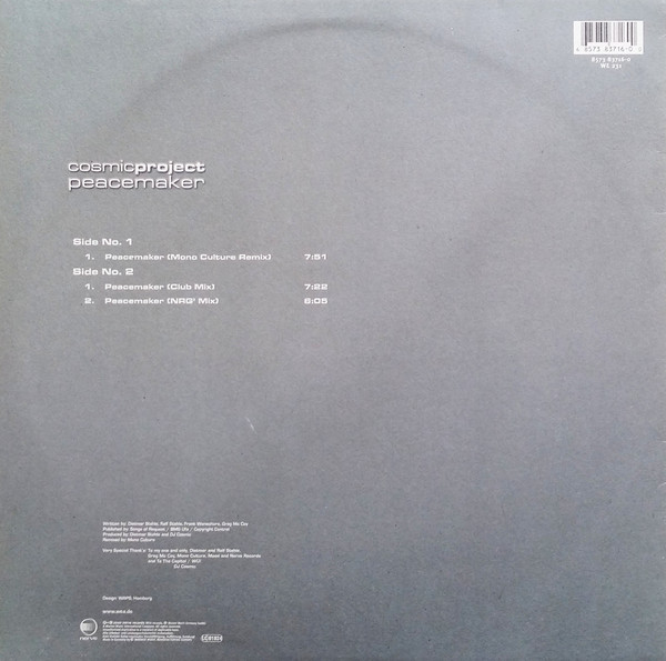 Cosmic Project - Peacemaker | Nerve (8573 83716-0) - 2 Cosmic Project - Peacemaker | Nerve (8573 83716-0) - 2