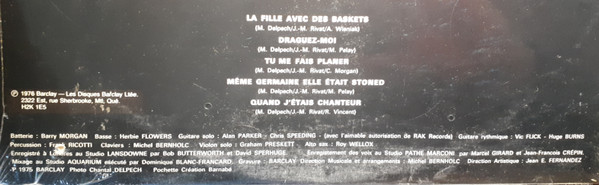 Michel Delpech - Michel Delpech | Barclay (80244) - 3 Michel Delpech - Michel Delpech | Barclay (80244) - 3