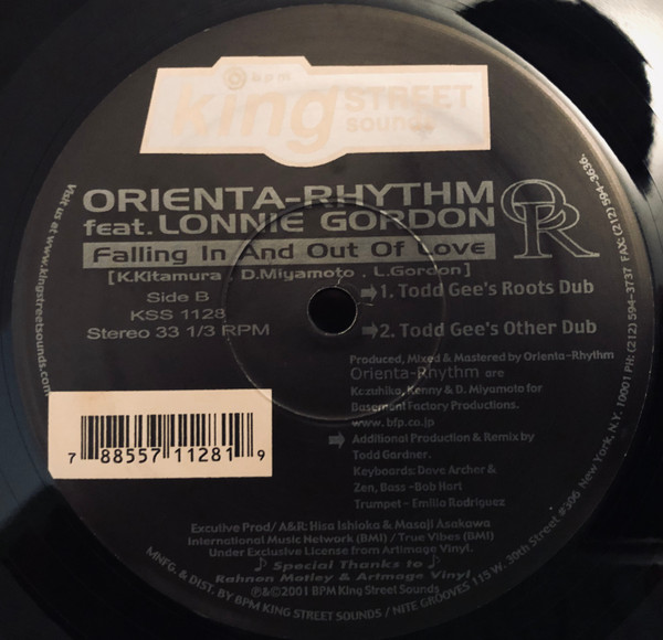 Orienta-Rhythm Feat. Lonnie Gordon - Falling In And Out Of Love | BPM King Street Sounds (KSS 1128) - 3 Orienta-Rhythm Feat. Lonnie Gordon - Falling In And Out Of Love | BPM King Street Sounds (KSS 1128) - 3