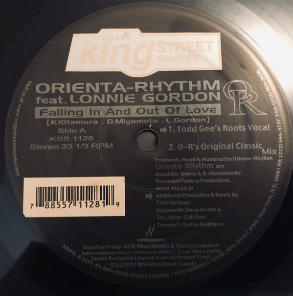 Orienta-Rhythm Feat. Lonnie Gordon - Falling In And Out Of Love | BPM King Street Sounds (KSS 1128) - 2 Orienta-Rhythm Feat. Lonnie Gordon - Falling In And Out Of Love | BPM King Street Sounds (KSS 1128) - 2