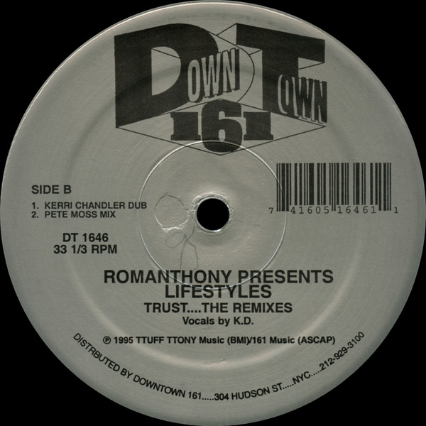 Romanthony Presents Lifestyles - Trust....The Remixes | Downtown 161 (DT 1646) - 3 Romanthony Presents Lifestyles - Trust....The Remixes | Downtown 161 (DT 1646) - 3