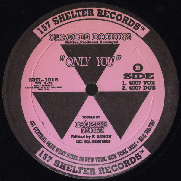 Charles Dockins & Lynette Smith - Only You | 157 Shelter Records (SHL-1018) - 3 Charles Dockins & Lynette Smith - Only You | 157 Shelter Records (SHL-1018) - 3