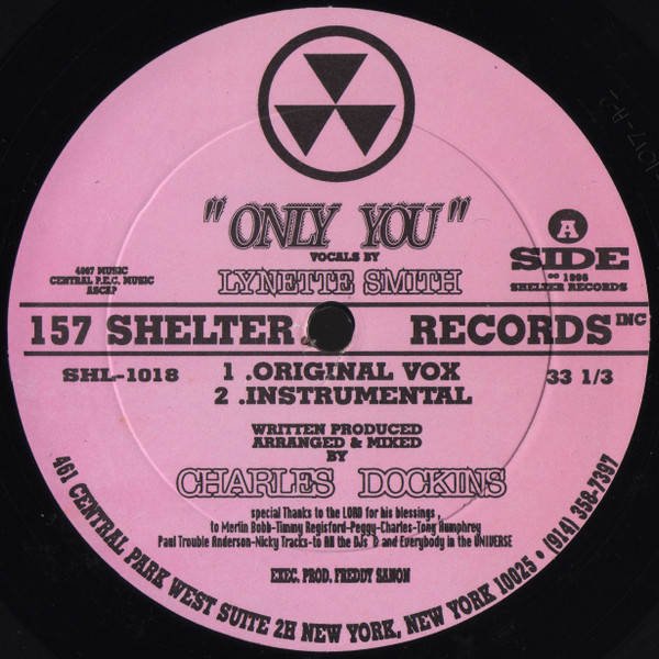 Charles Dockins & Lynette Smith - Only You | 157 Shelter Records (SHL-1018) - 2 Charles Dockins & Lynette Smith - Only You | 157 Shelter Records (SHL-1018) - 2