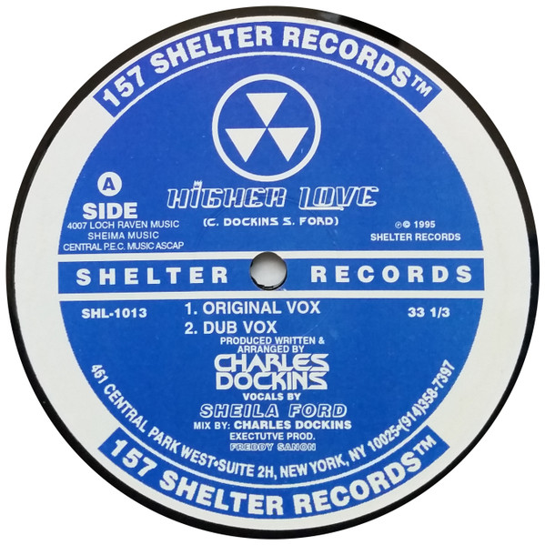 Charles Dockins & Sheila Ford - Higher Love | 157 Shelter Records (SHL-1013) - 2 Charles Dockins & Sheila Ford - Higher Love | 157 Shelter Records (SHL-1013) - 2