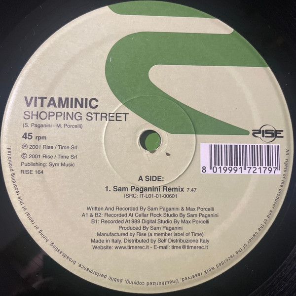 Vitaminic - Shopping Street | Rise (RISE 164) - 3