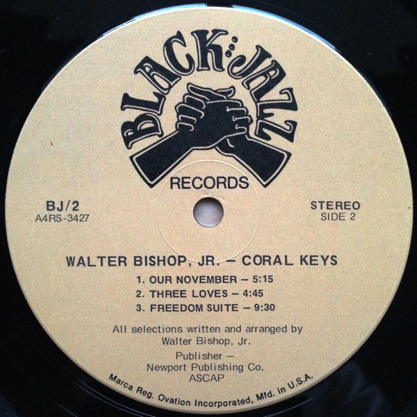Walter Bishop, Jr. - Coral Keys | Black Jazz Records (BJ/2) - 4 Walter Bishop, Jr. - Coral Keys | Black Jazz Records (BJ/2) - 4