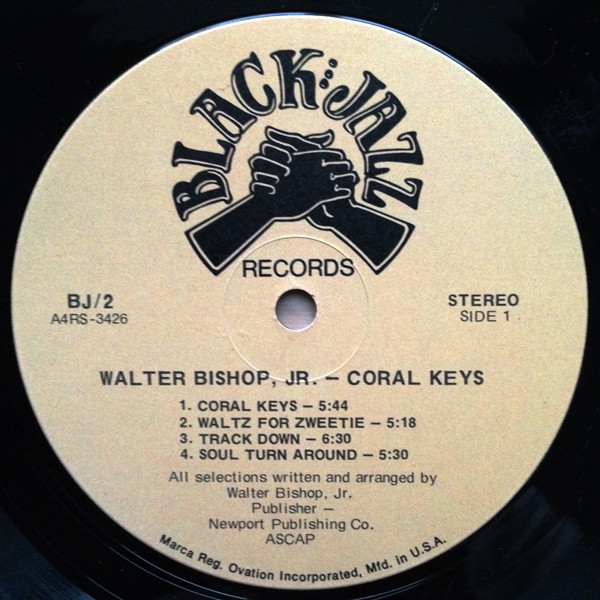 Walter Bishop, Jr. - Coral Keys | Black Jazz Records (BJ/2) - 3 Walter Bishop, Jr. - Coral Keys | Black Jazz Records (BJ/2) - 3