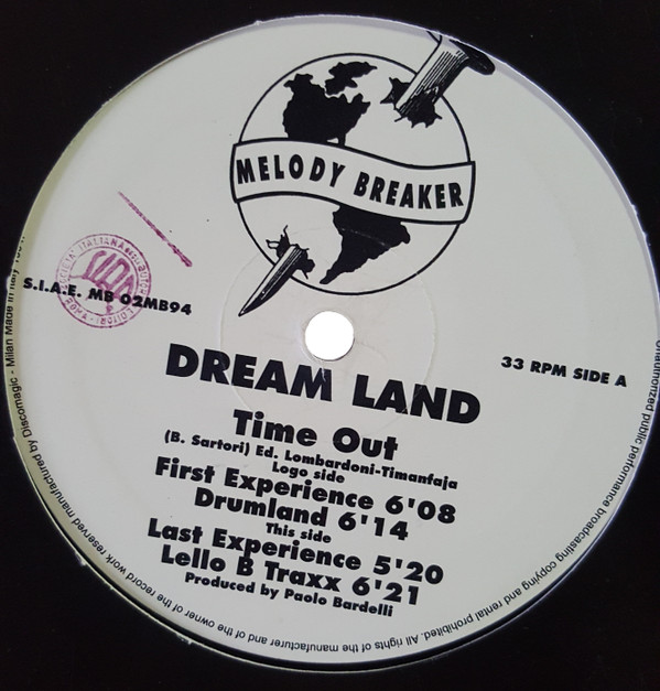 Dream Land - Time Out | Melody Breaker (MB 02MB94) - main
