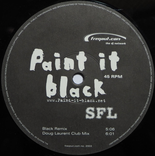 SFL - Paint It Black | freqout.com (2003) - 4