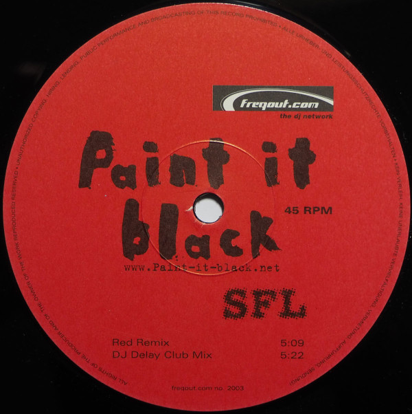 SFL - Paint It Black | freqout.com (2003) - 3