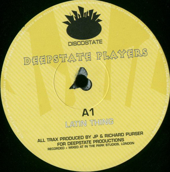 Deepstate Players - Latin Thing | Disco State (DISC 002) - main