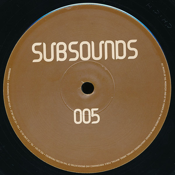 Argonic feat. DJ Chich - Pulse EP | Subsounds (005)