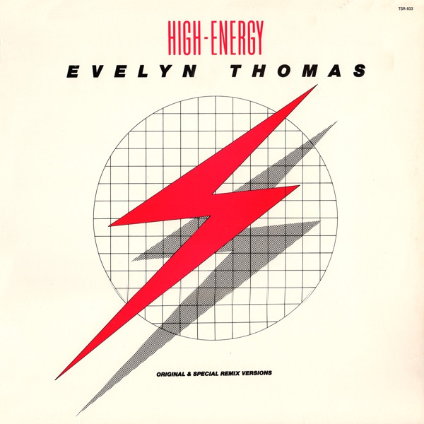 Evelyn Thomas - High-Energy | TSR Records (TSR-833) - main Evelyn Thomas - High-Energy | TSR Records (TSR-833) - main
