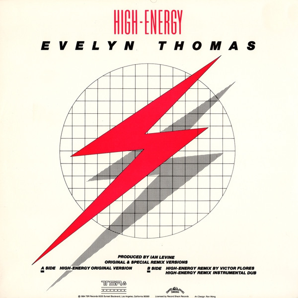 Evelyn Thomas - High-Energy | TSR Records (TSR-833) - 2 Evelyn Thomas - High-Energy | TSR Records (TSR-833) - 2