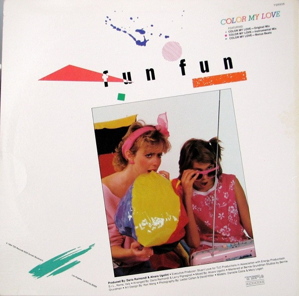Fun Fun - Color My Love | TSR Records (TSR836) - 2