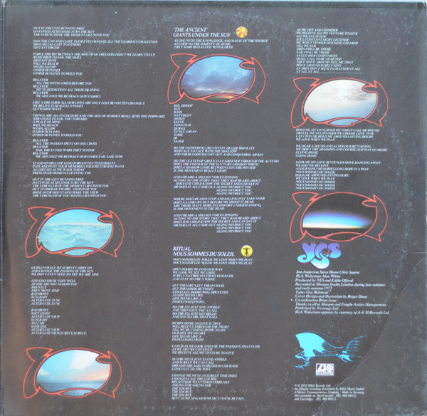 Tales From Topographic Oceans