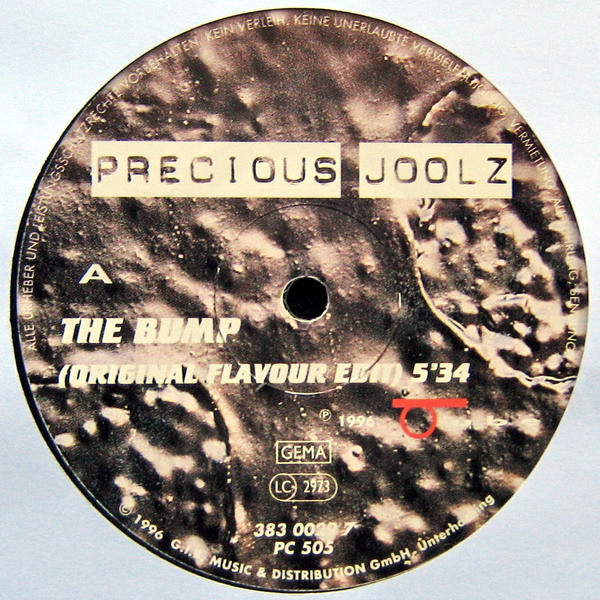 Precious Joolz - The Bump | Tube Records (383 0029 7) - main