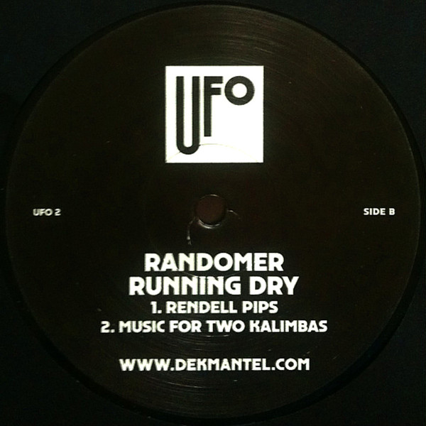 Randomer - Running Dry | Dekmantel UFO Series (UFO 2) - 4