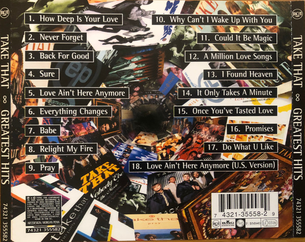 Take That - Greatest Hits | RCA (74321 355582) - 2 Take That - Greatest Hits | RCA (74321 355582) - 2