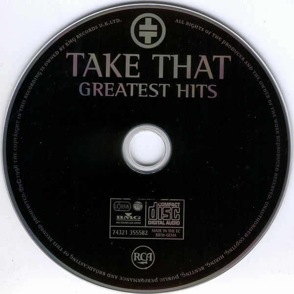 Take That - Greatest Hits | RCA (74321 355582) - 3 Take That - Greatest Hits | RCA (74321 355582) - 3