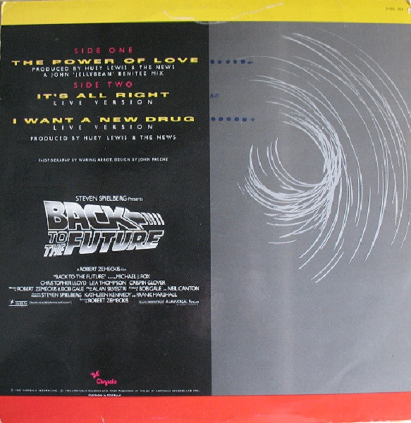 Huey Lewis And The News - The Power Of Love | Chrysalis (CHSC 384) - 2 Huey Lewis And The News - The Power Of Love | Chrysalis (CHSC 384) - 2