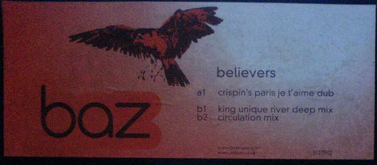 Baz - Believers | One Little Indian (313TP 12P) - main Baz - Believers | One Little Indian (313TP 12P) - main