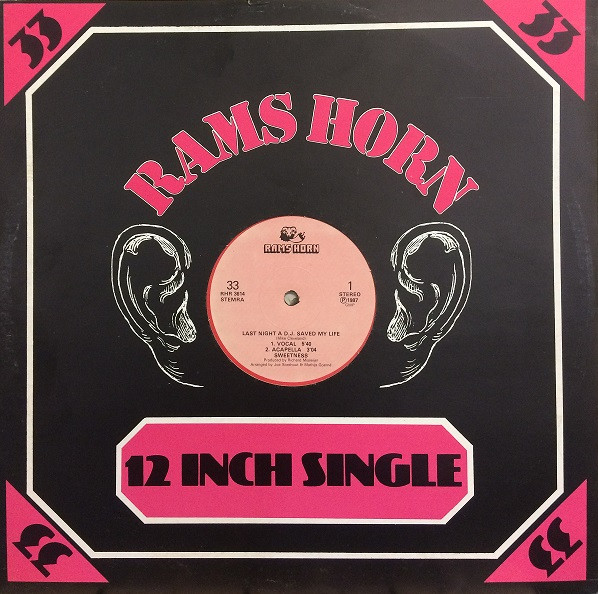 Sweetness - Last Night A D.J. Saved My Life | Rams Horn Records (RHR 3614) - 2 Sweetness - Last Night A D.J. Saved My Life | Rams Horn Records (RHR 3614) - 2