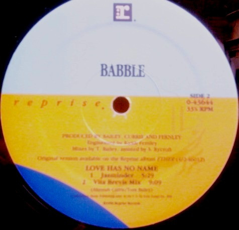 Babble - Love Has No Name | Reprise Records (0-43644) - 4