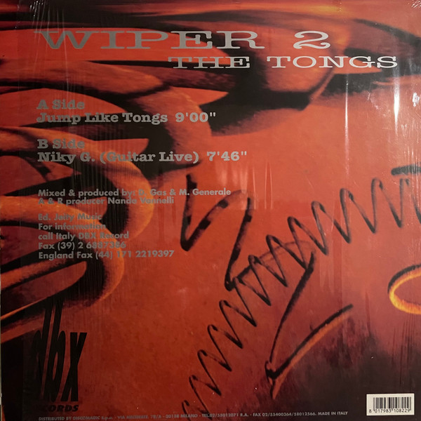 Wiper 2 - The Tongs | DBX Records (DBX 017) - 2