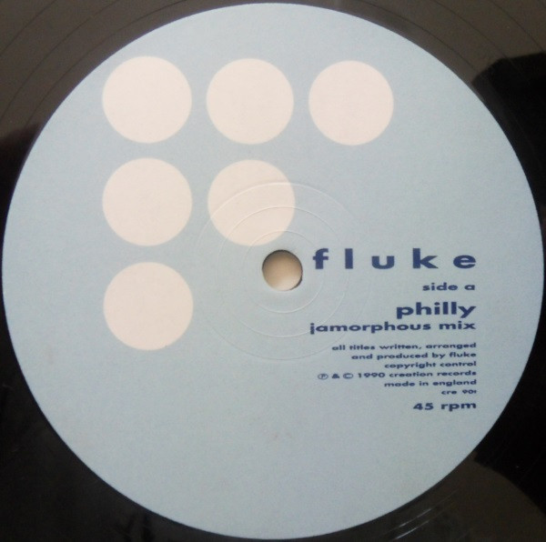 Fluke - Philly | Creation Records (CRE 90T) - 2