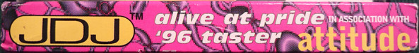 Alive At Pride '96 Taster