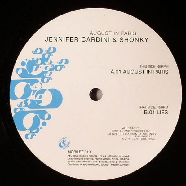 Jennifer Cardini & Shonky - August In Paris | Mobilee (MOBILEE 019) - main Jennifer Cardini & Shonky - August In Paris | Mobilee (MOBILEE 019) - main