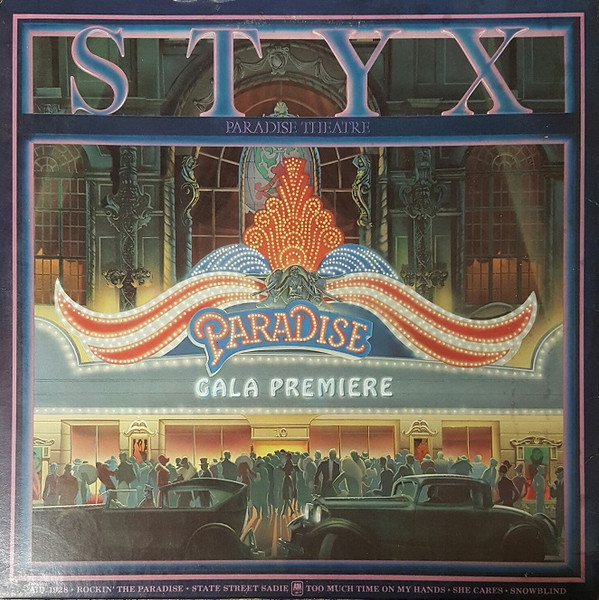 Styx - Paradise Theatre | A&M Records (SP-3719)