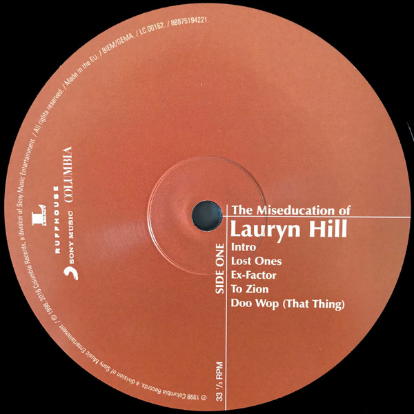 Lauryn Hill - The Miseducation Of Lauryn Hill | Ruffhouse Records (88875194221) - 3 Lauryn Hill - The Miseducation Of Lauryn Hill | Ruffhouse Records (88875194221) - 3