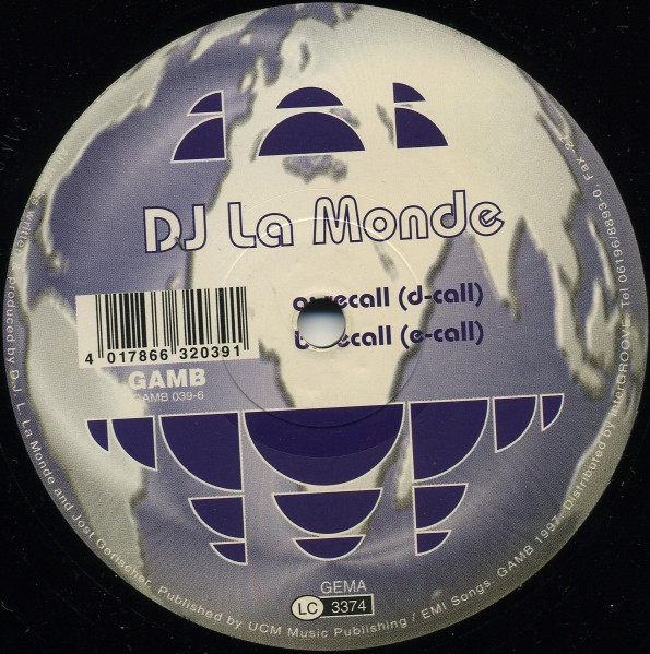 DJ La Monde - Recall | Global AMBition (GAMB 039-6) DJ La Monde - Recall | Global AMBition (GAMB 039-6)