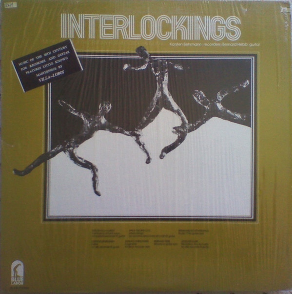 Karsten Behrmann / Bernard Hebb - Interlockings (Music Of The 20th Century For Recorder & Guitar) | Blue Labor (BL108)