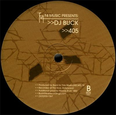 DJ Buck - Highlights / 405 | F4 Music (F4001) - 3