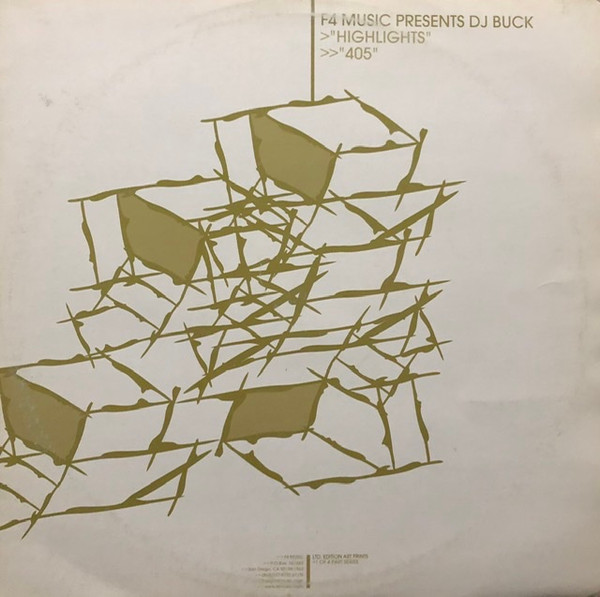 DJ Buck - Highlights / 405 | F4 Music (F4001) - main