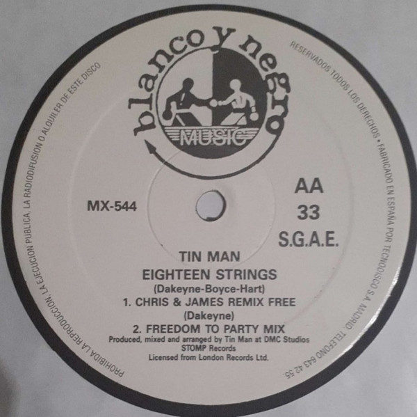 Tinman - Eighteen Strings | Blanco Y Negro (MX 544) - 4