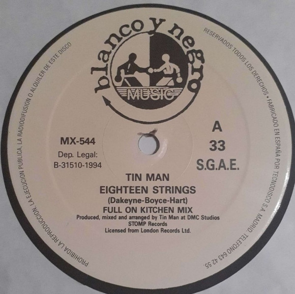 Tinman - Eighteen Strings | Blanco Y Negro (MX 544) - 3