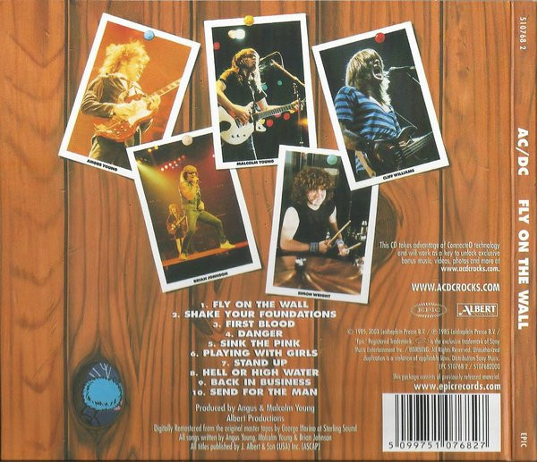 AC/DC - Fly On The Wall | Epic (510768 2) - 2