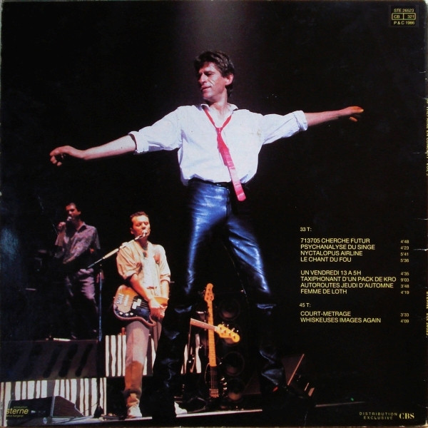 Hubert Félix Thiéfaine - En Concert Vol. 2 | Sterne (STE 26523) - 2 Hubert Félix Thiéfaine - En Concert Vol. 2 | Sterne (STE 26523) - 2