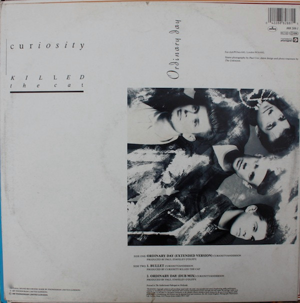 Curiosity Killed The Cat - Ordinary Day | Mercury (888 288-1) - 2 Curiosity Killed The Cat - Ordinary Day | Mercury (888 288-1) - 2