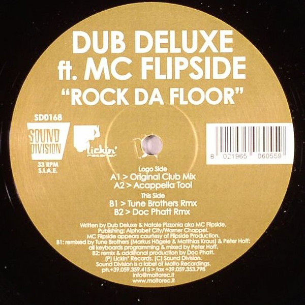 Dub Deluxe - Rock Da Floor | Sound Division (SD 0168) - main Dub Deluxe - Rock Da Floor | Sound Division (SD 0168) - main
