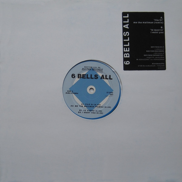 6 Bells All - File 51 / Me The Mailman (Remix) | Rhythm Records (RHYTHM 015-5)