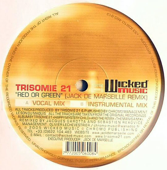 Trisomie 21 - Red Or Green (Remixes) | Wicked Music (WICK008)
