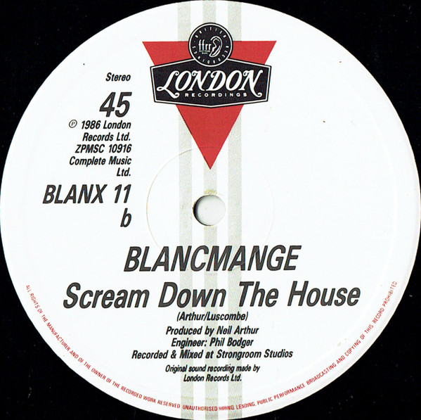 Blancmange - I Can See It | London Records (BLANX 11) - 4 Blancmange - I Can See It | London Records (BLANX 11) - 4